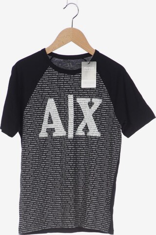 ARMANI EXCHANGE T-Shirt S in Schwarz: predná strana