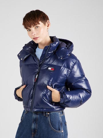 Tommy Jeans Χειμερινό μπουφάν 'Alaska' σε μπλε: μπροστά