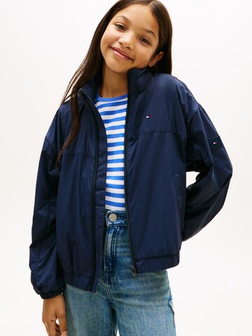 TOMMY HILFIGER Prehodna jakna | modra barva