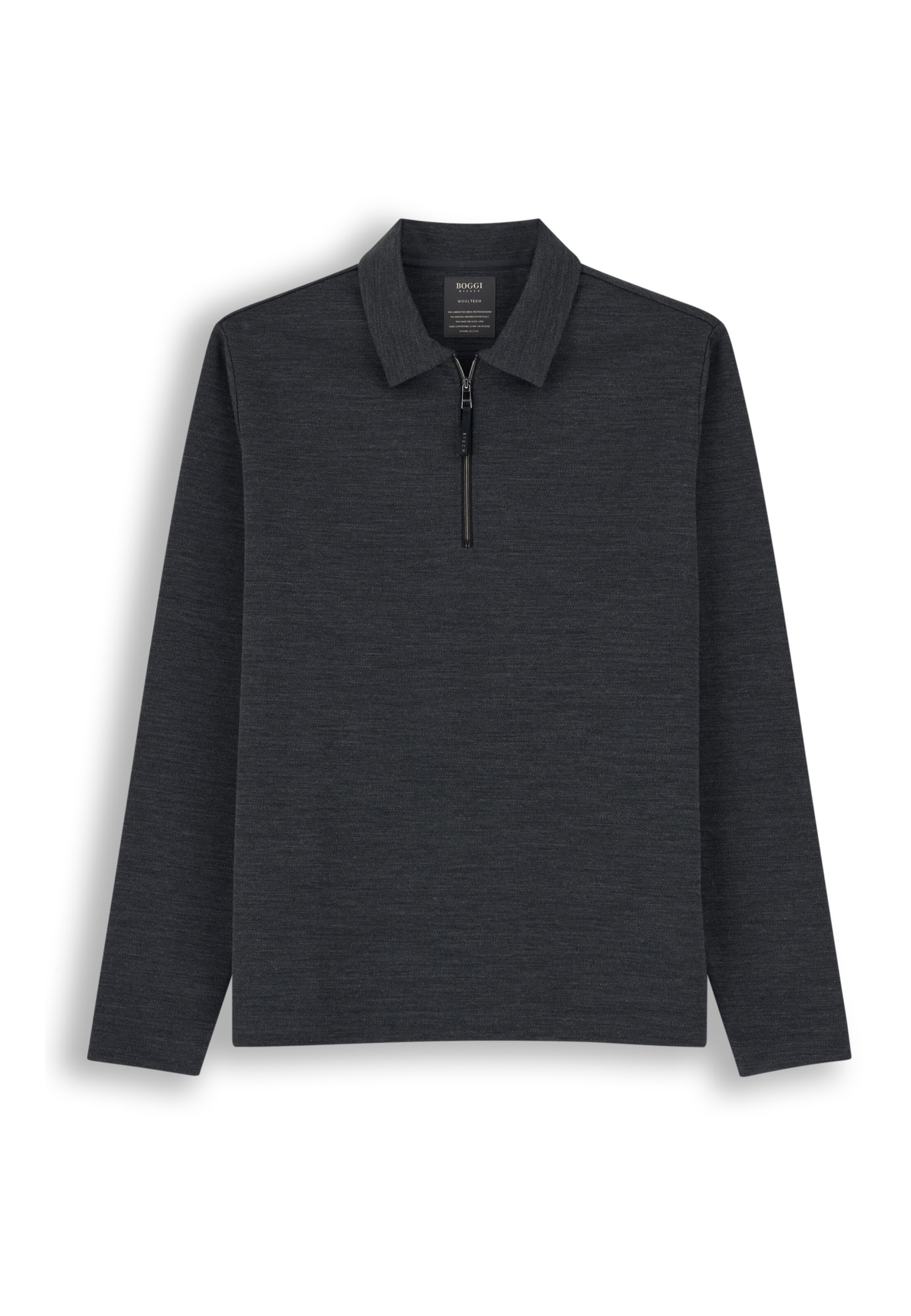 Pull-over Boggi Milano en gris : devant