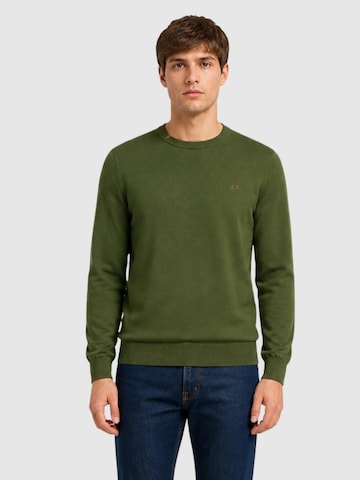 Pull-over 'K36101' SUN68 en vert : devant