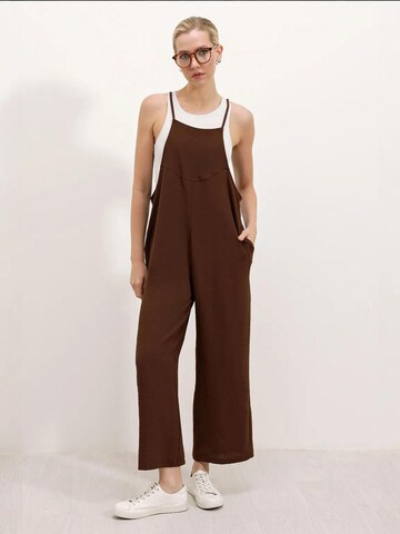 Tuta jumpsuit di Bigdart in marrone: frontale