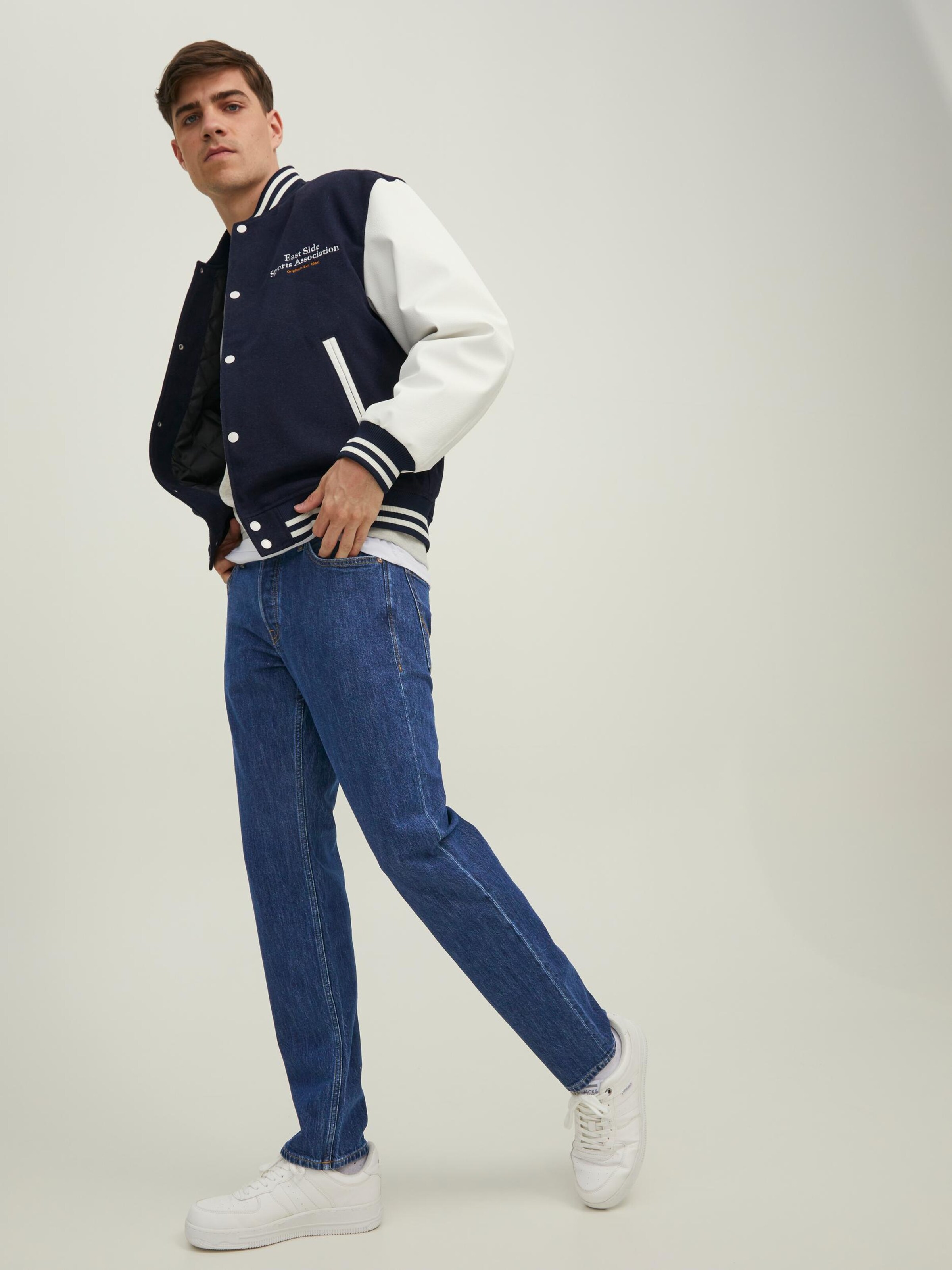 Männer Jeans JACK & JONES Jeans 'MIKE' in Blau - NU84714 Männer Jeans JACK & JONES Jeans 'MIKE' in Blau - NU84714