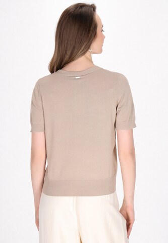 DreiMaster Klassik Свитер 'Classic Look' в Бежевый
