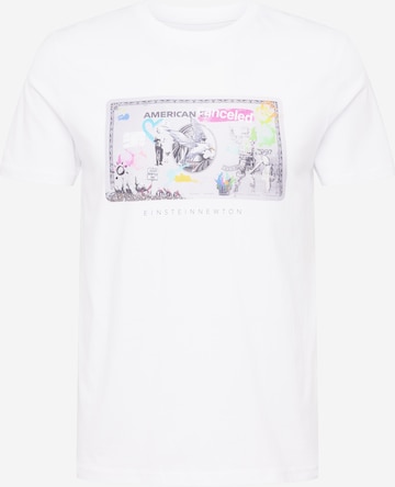 T-Shirt 'Canceled' EINSTEIN & NEWTON en blanc : devant