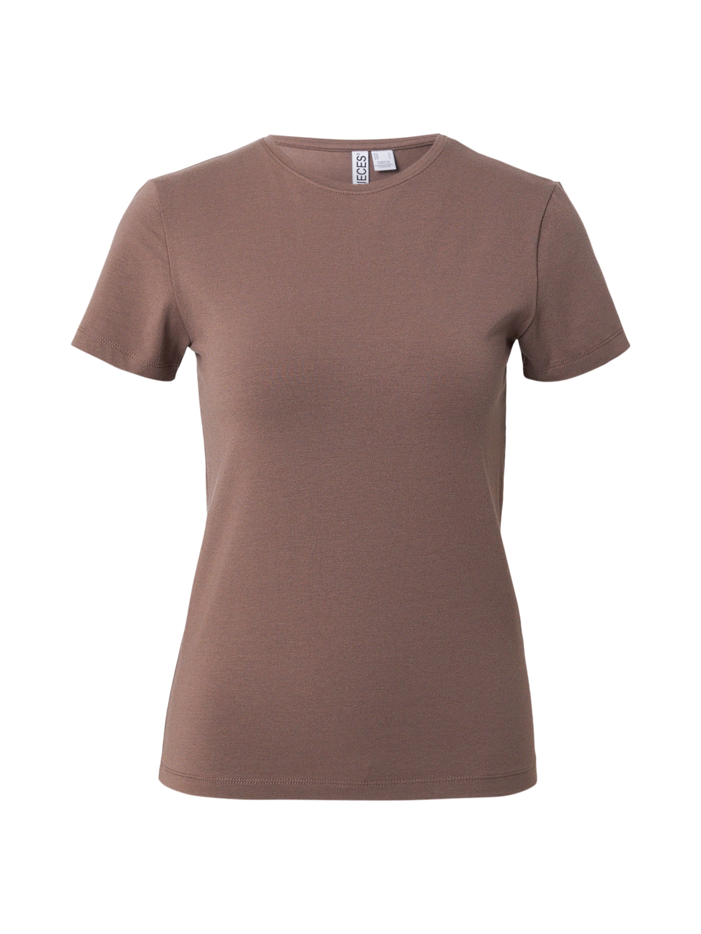 PIECES Tričko 'PCSIRENE' – hnědá: přední strana