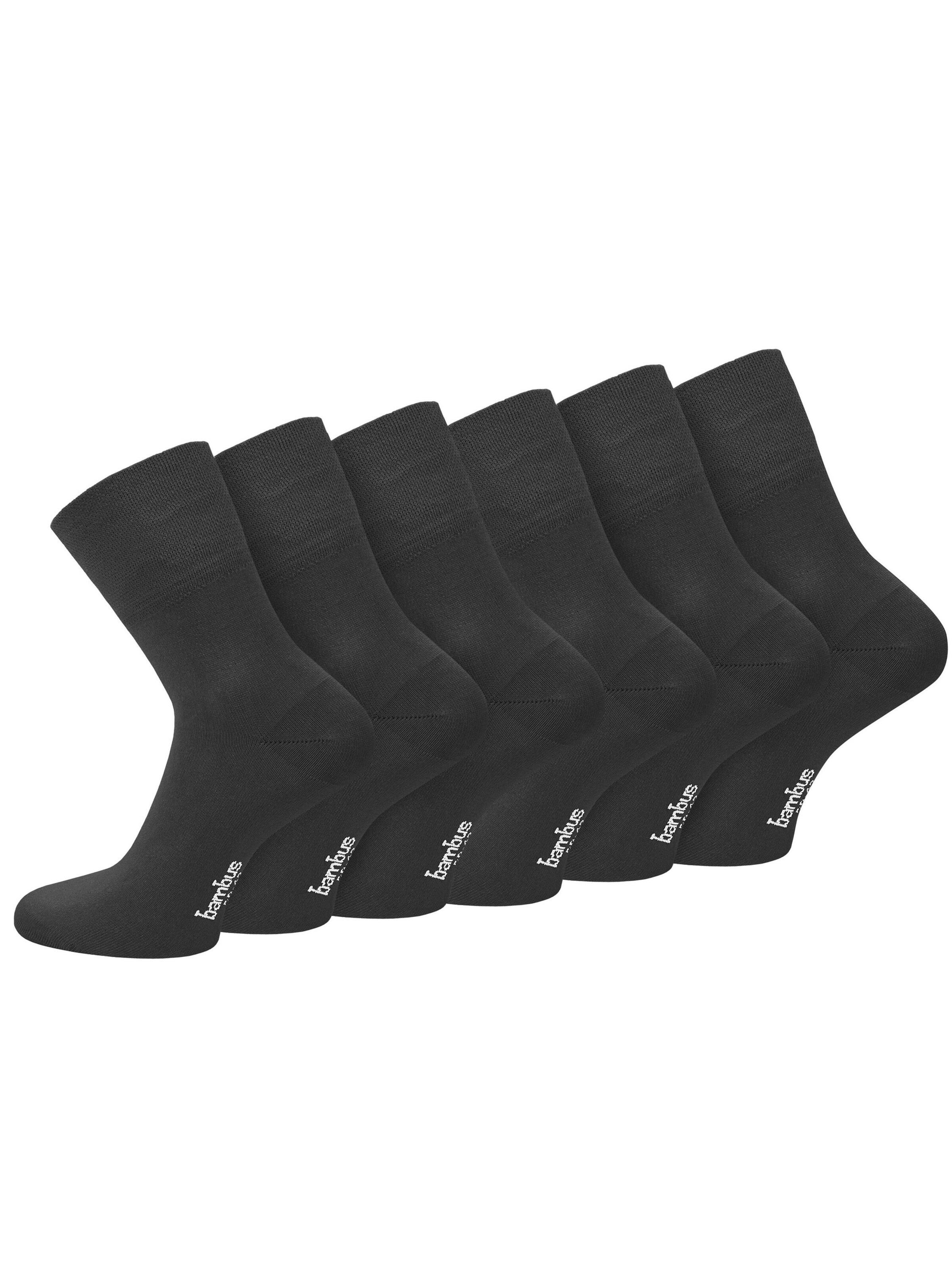 normani Socken in Schwarz: Vorderseite