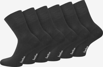 normani Socks in Black: front