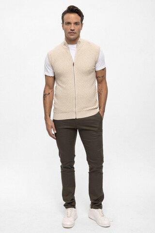 Felix Hardy Knit cardigan in Beige