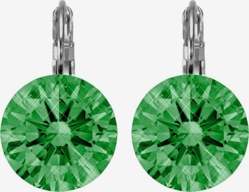 COLLEZIONE ALESSANDRO Earrings 'München' in Green: front