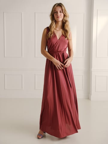 Guido Maria Kretschmer Women - Vestido de noche 'Sari' en rosa: frente