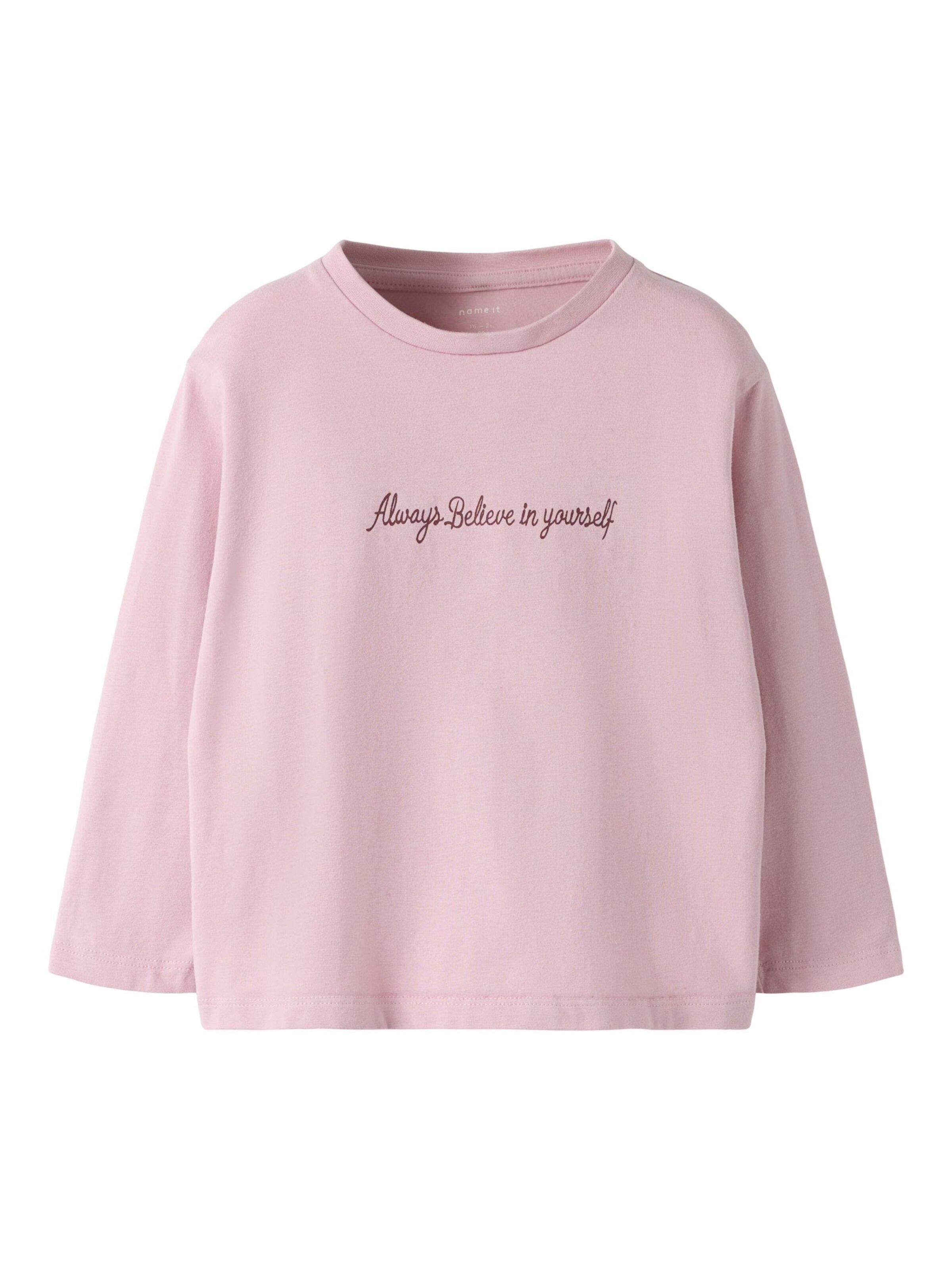 NAME IT Shirt 'NMFRearaja' in Pink: Vorderseite