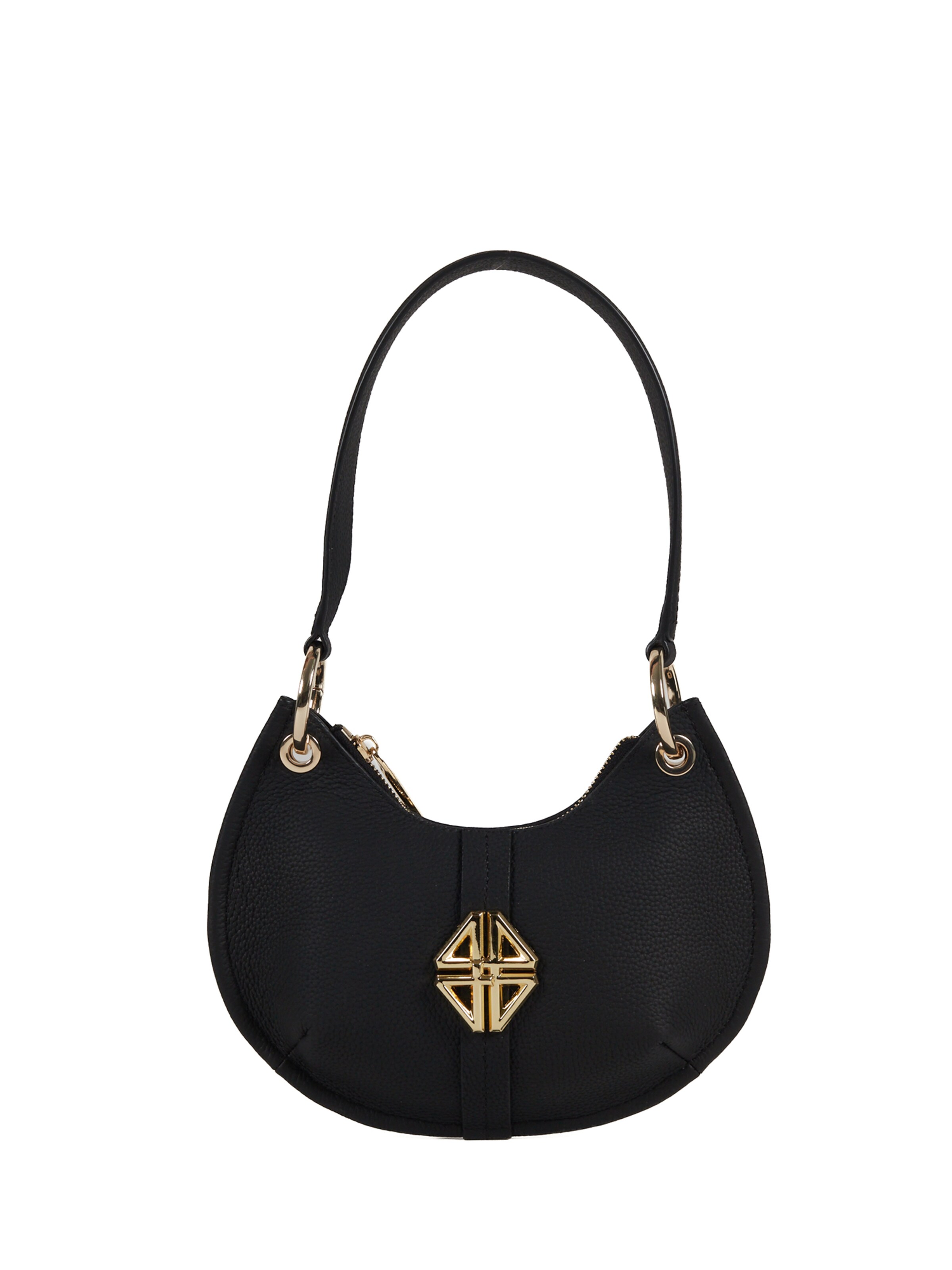 Borsa a mano di 4US PACIOTTI in nero: frontale