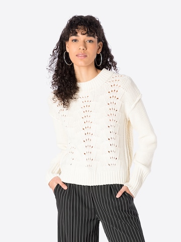 Free People - Pullover 'BELL SONG' em bege: frente