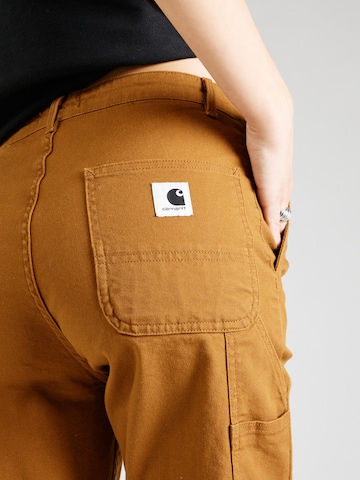 Carhartt WIP Normální Kalhoty 'Hudson' – hnědá