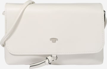 TOM TAILOR - Bolso de hombro 'Luna' en blanco: frente