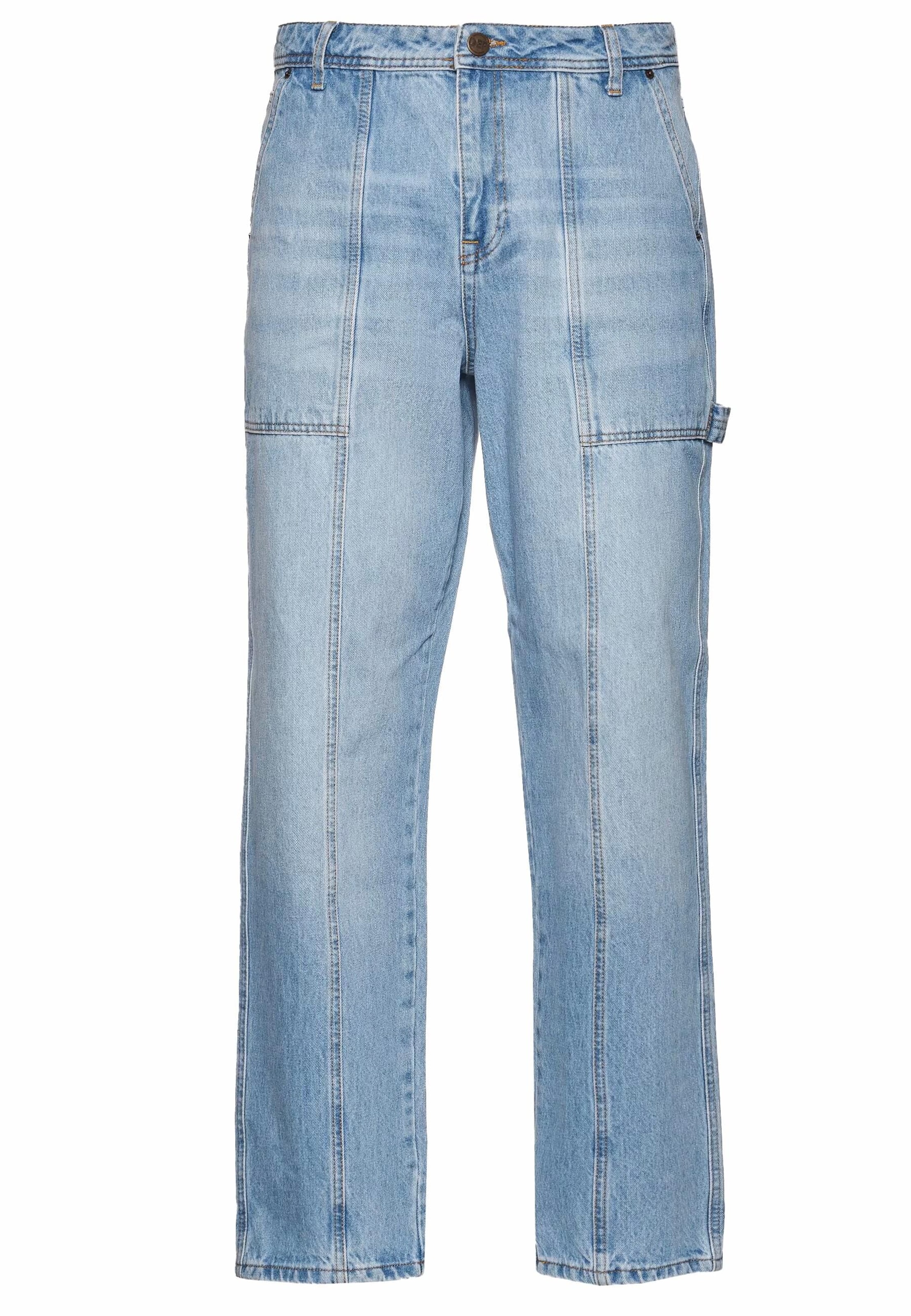 DEF Loosefit Džíny – modrá: přední strana