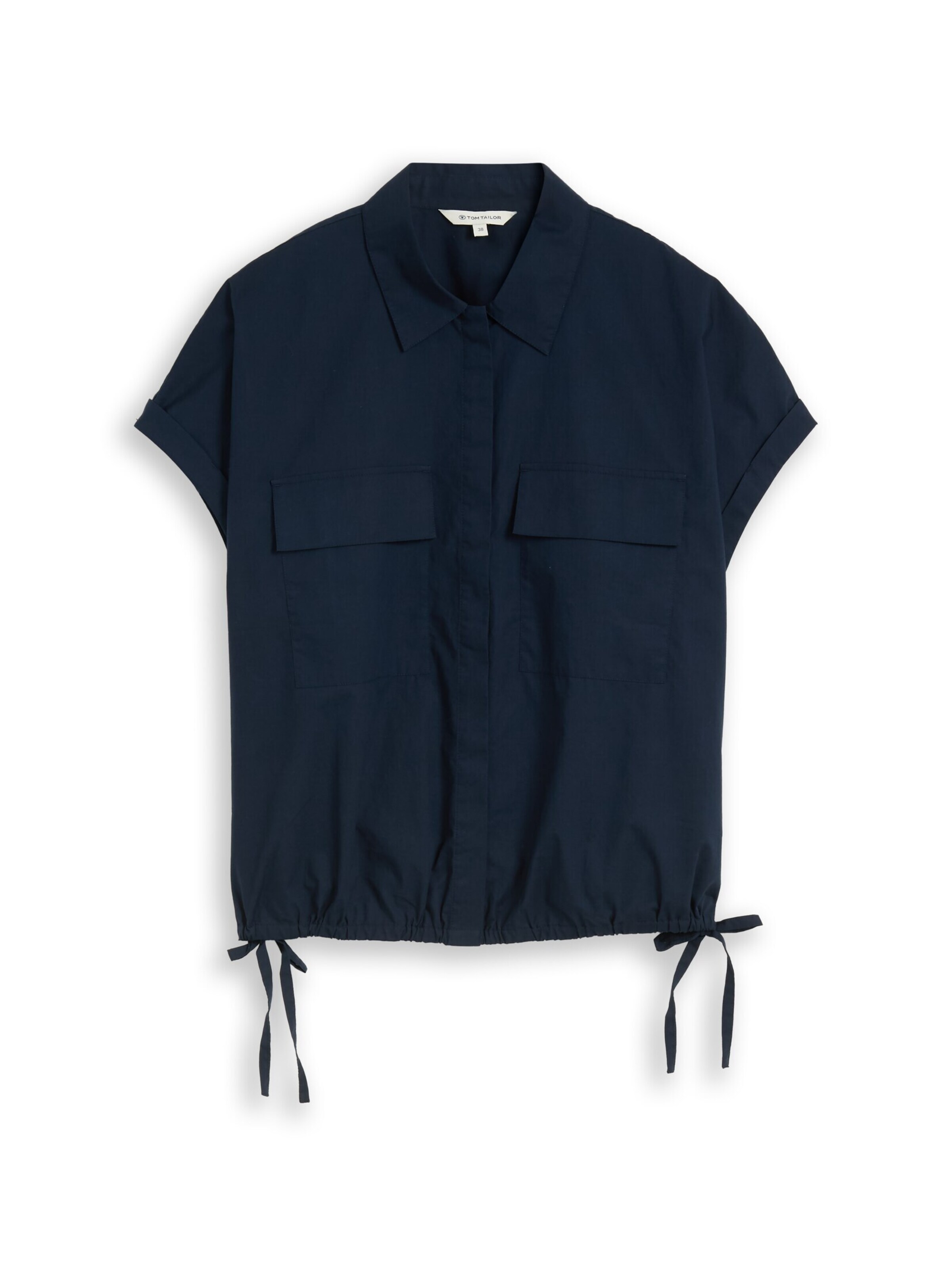 TOM TAILOR Bluse in Blau: Vorderseite
