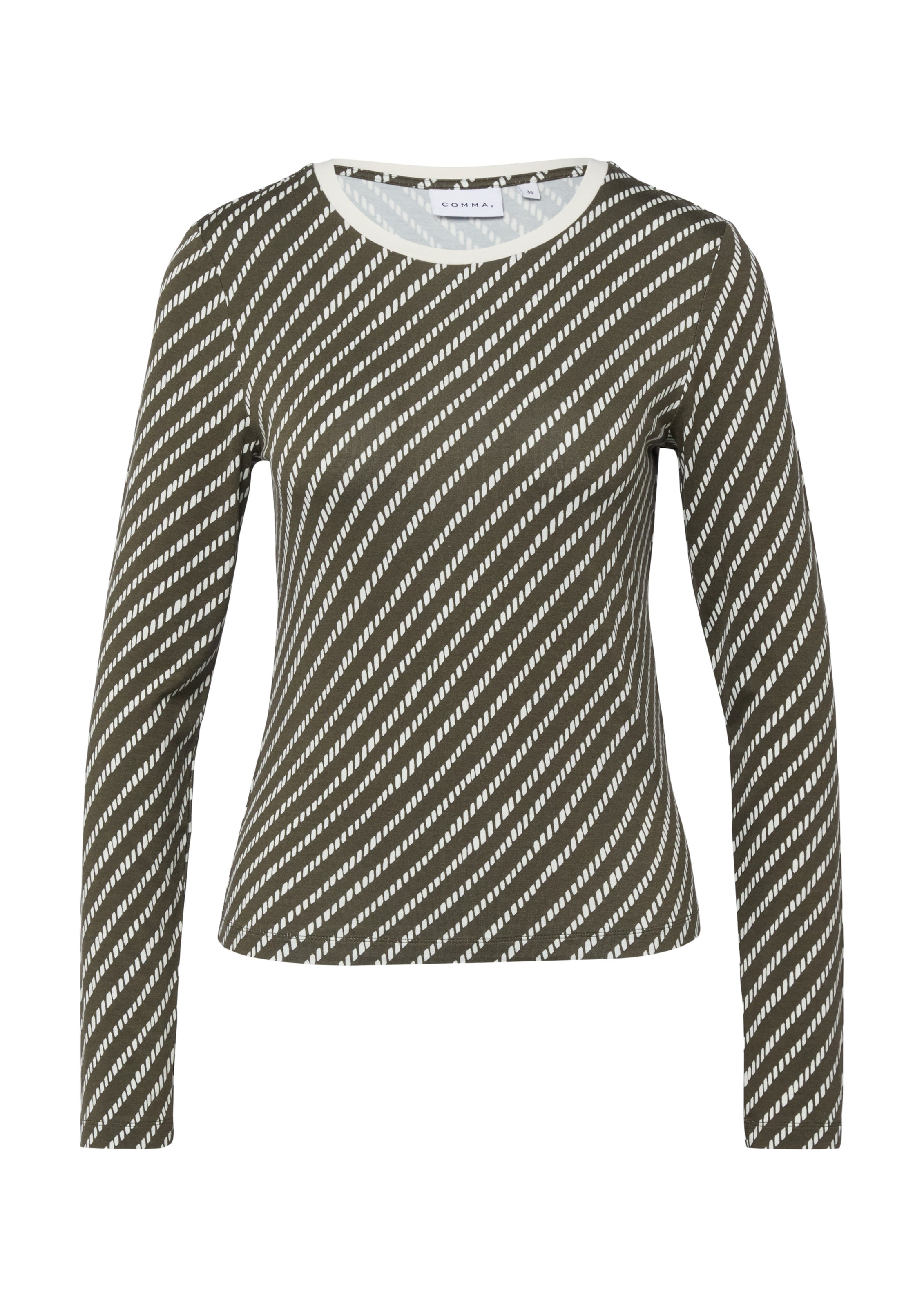 COMMA Shirt in White: front