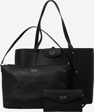 GUESS Nákupní taška 'BRENTON' – černá
