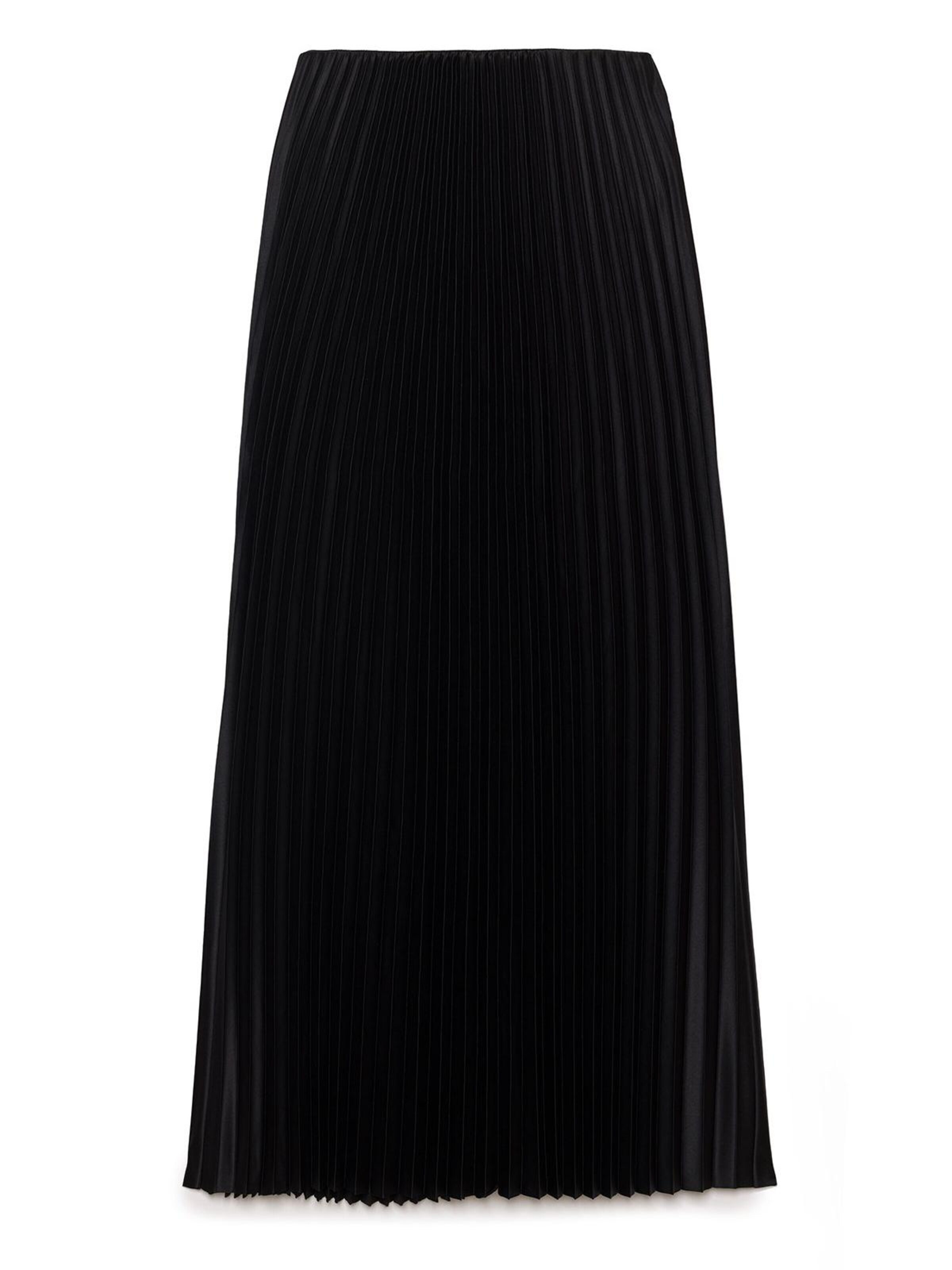 Touché Privé Nederdel 'Pleated Skirt' i sort