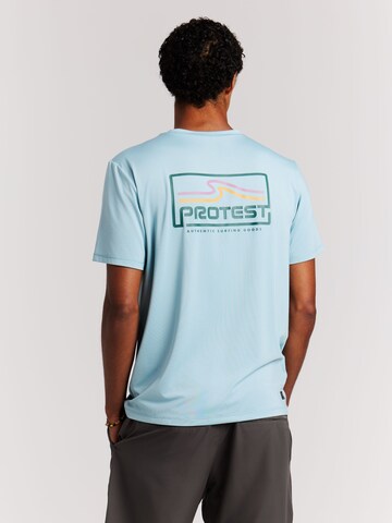 PROTEST Performance Shirt 'PRTDonald' in Blue