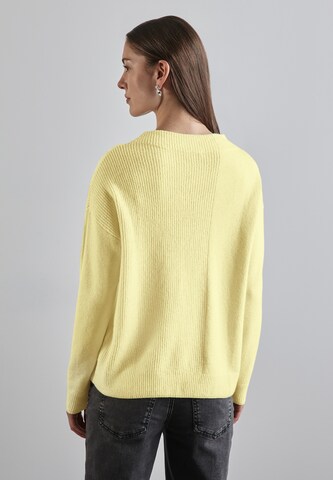 STREET ONE Pullover in Gelb