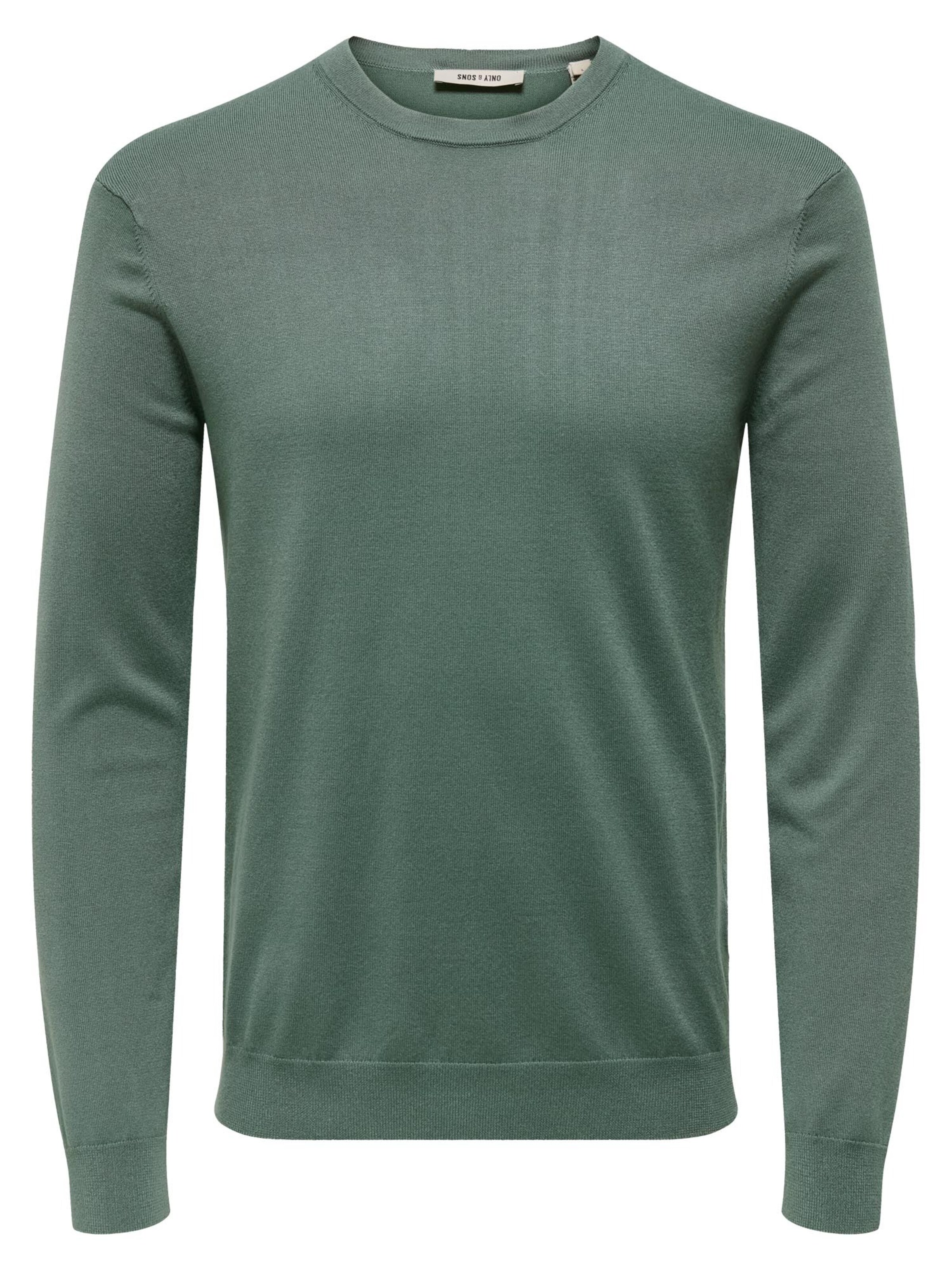 Only & Sons Pullover 'Wyler'‌‌ in hellgrün, Produktansicht