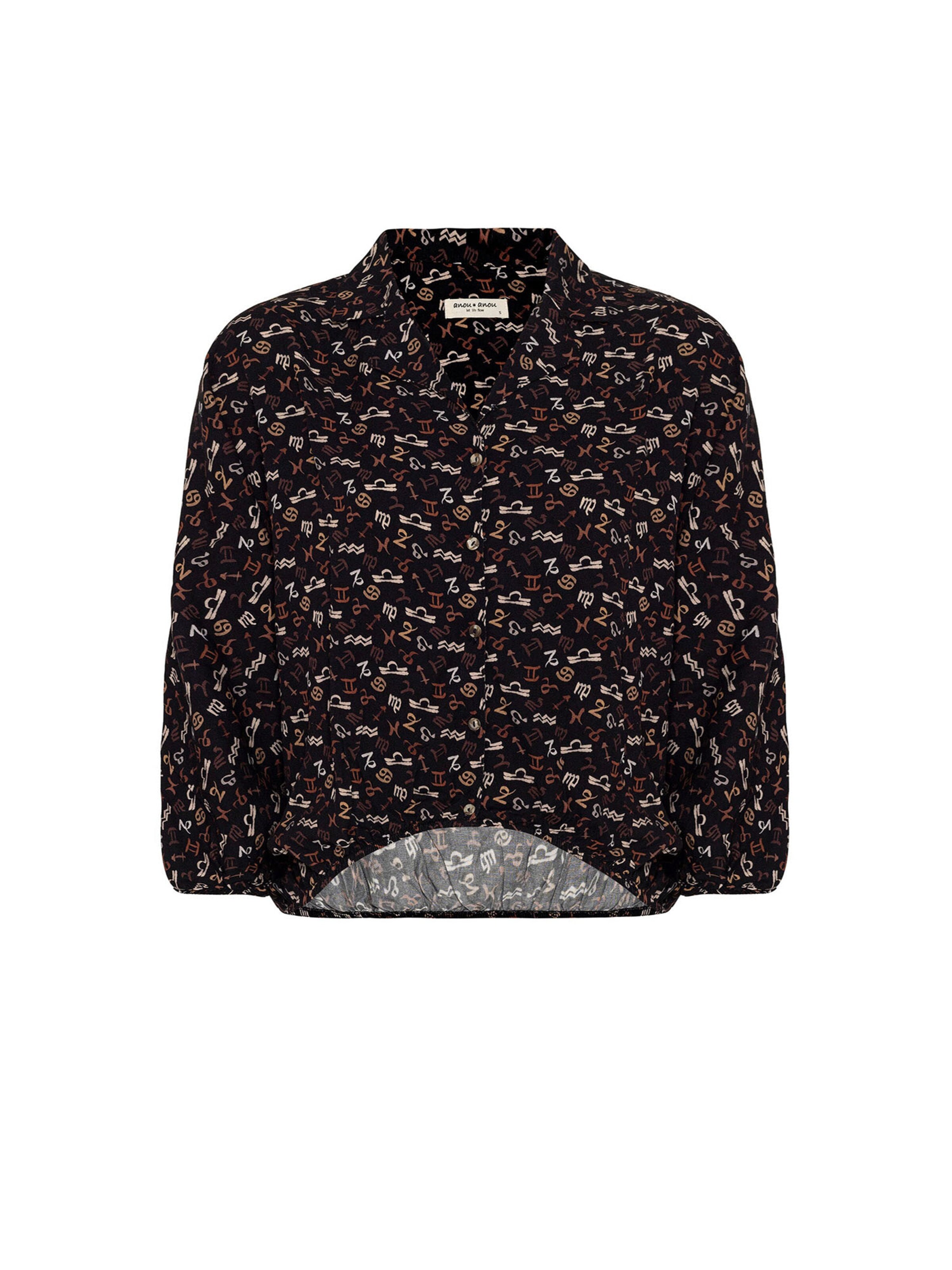 Anou Anou Блуза в черно: отпред