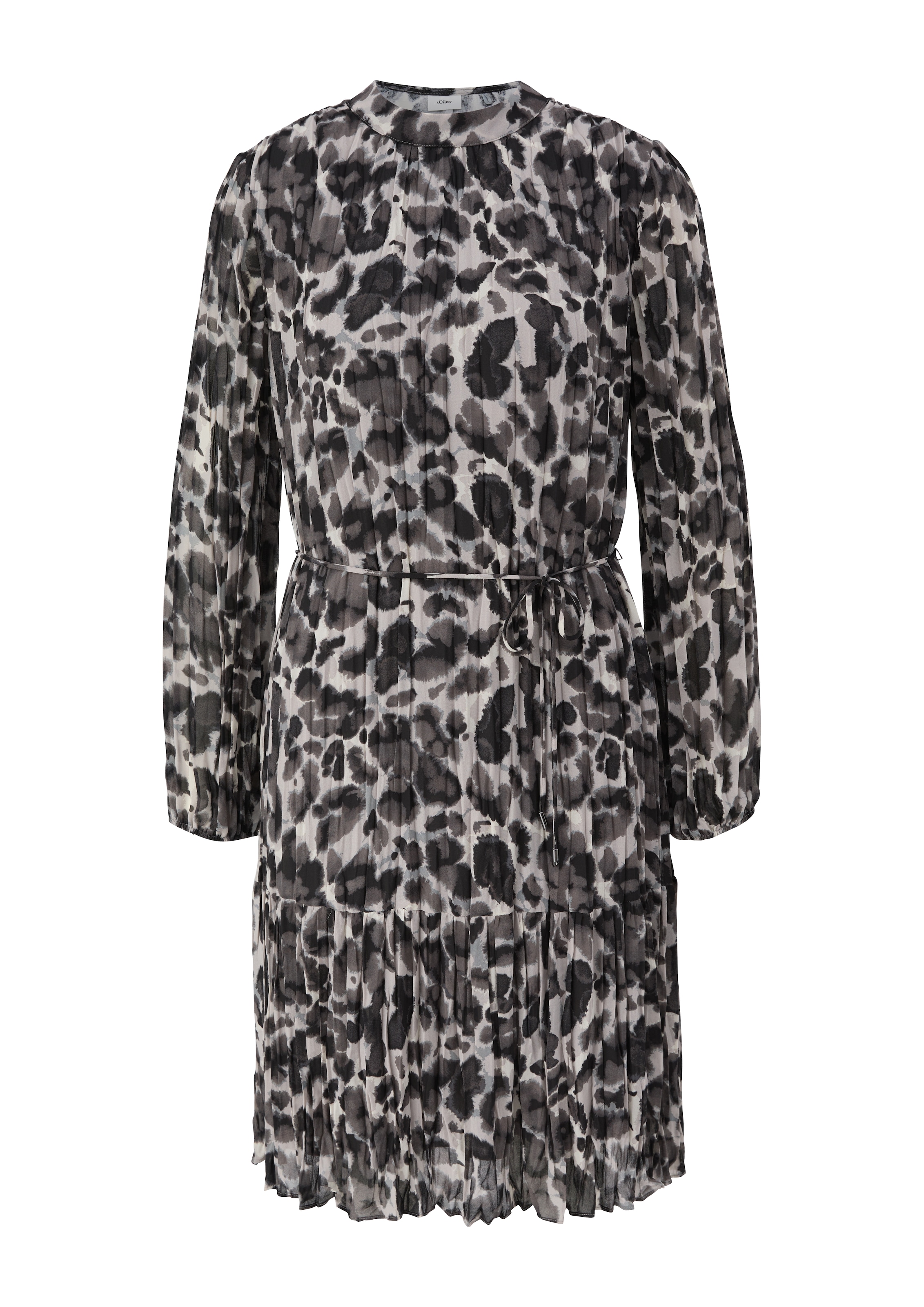 s.Oliver BLACK LABEL Kleid in Beige: Vorderseite