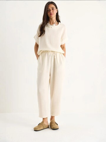 Bianco Lucci Hausanzug 'Zweiteiliges Set'‌‌‌‌‌‌ in Beige