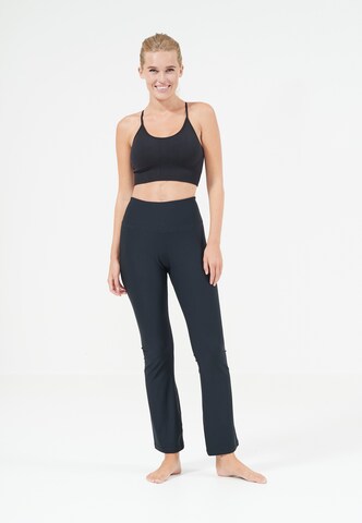 ENDURANCE Skinny Trainingshose 'Wangsa' in Schwarz