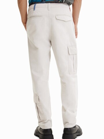 Loosefit Pantalon cargo 'Emilio' Desigual en blanc