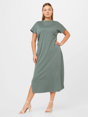 ABOUT YOU Curvy - Vestido 'Doro' en verde: frente