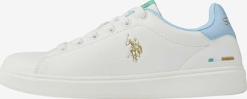 U.S. POLO ASSN. Sportos fűzős csizma ' UWMarlyn ' - kék: elől