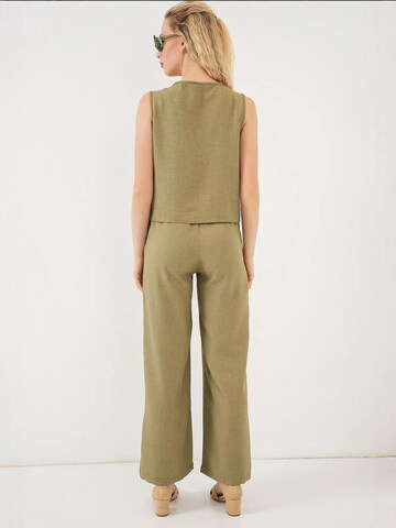 Bigdart - Calças de fato em verde