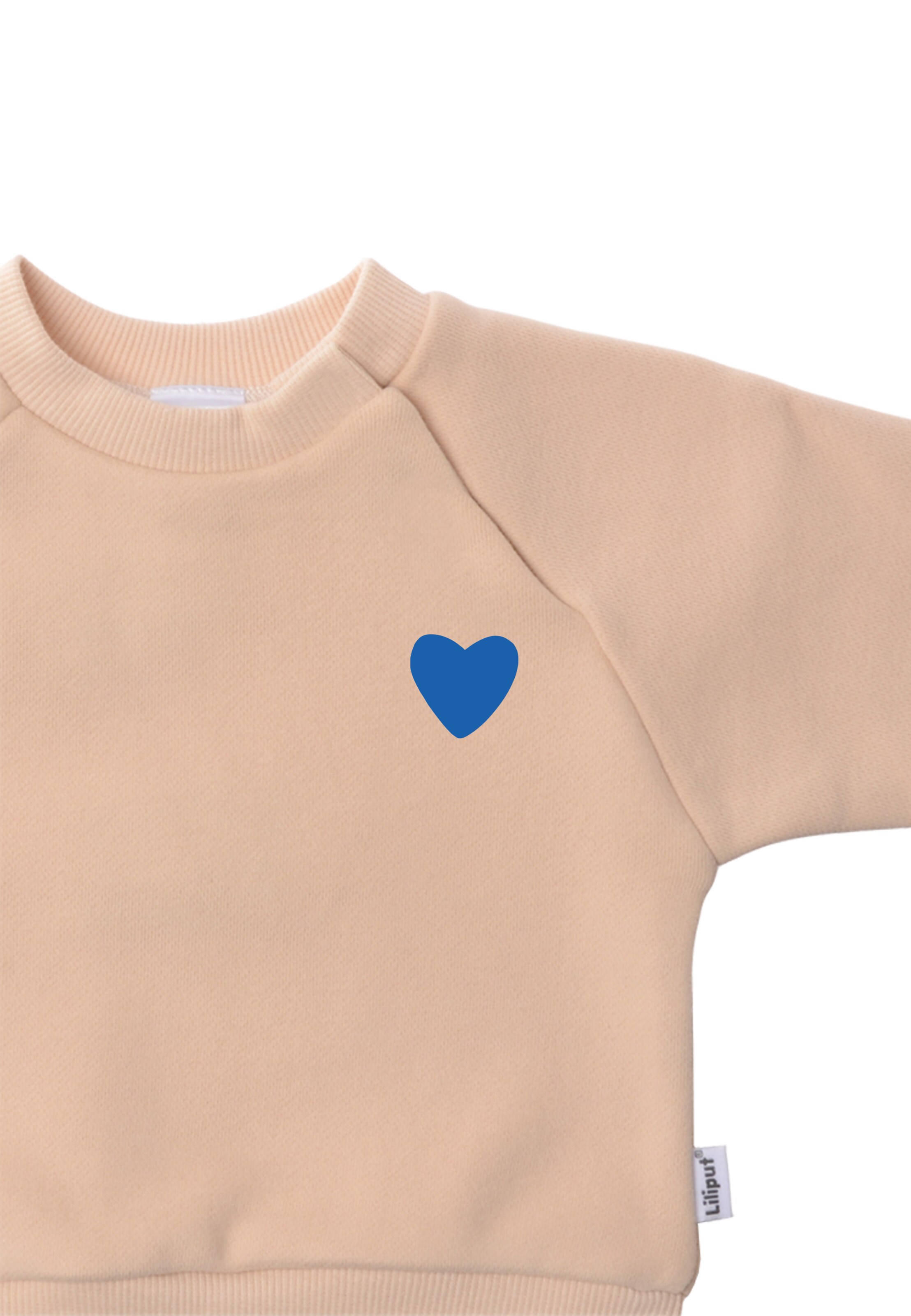 LILIPUT Sweatshirt 'Herz' in Beige