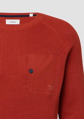 s.Oliver Sweater in Red