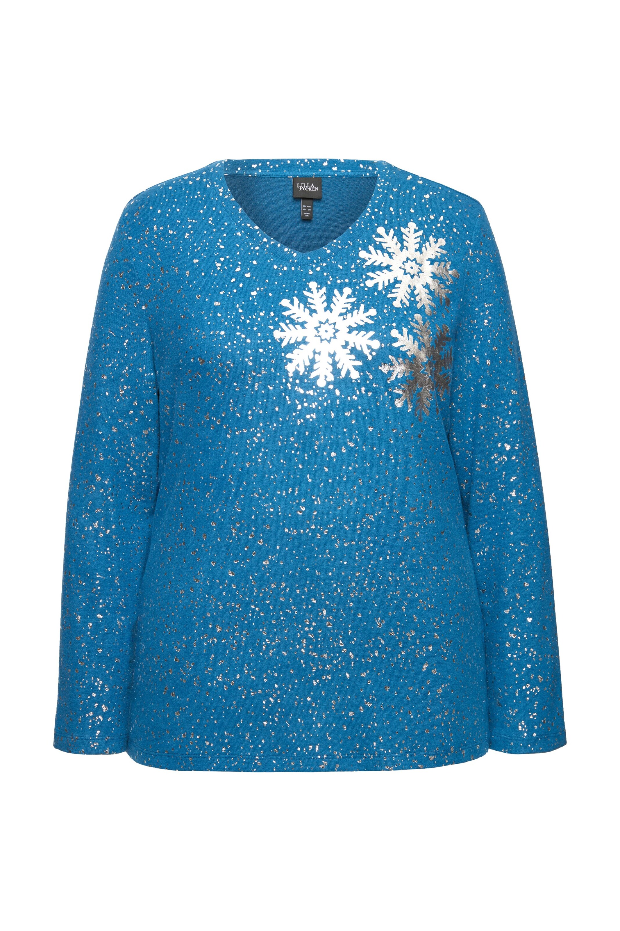 Ulla Popken Shirt in Blau: Vorderseite