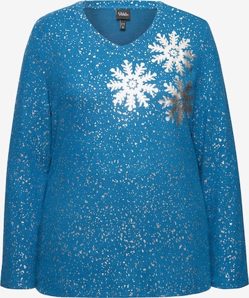 Ulla Popken Shirt in Blau: Vorderseite