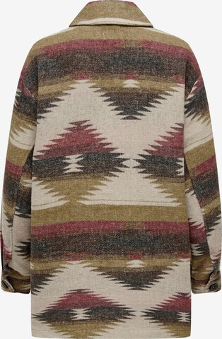 ONLY Overgangsjakke 'AZTEC' i beige