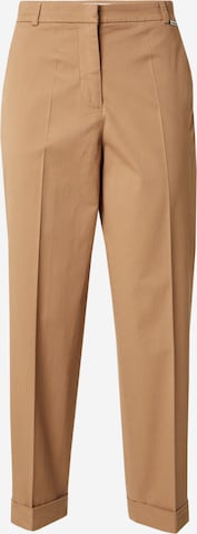 Loosefit Pantalon ' Kaadwi ' ARMEDANGELS en marron : devant