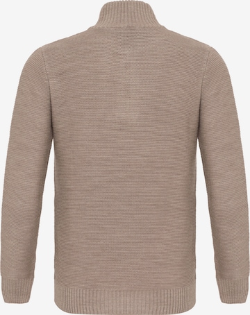 DENIM CULTURE Sweter 'DIOGO ' w kolorze beżowy