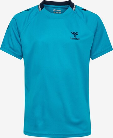 Hummel Functioneel shirt in Blauw: voorkant