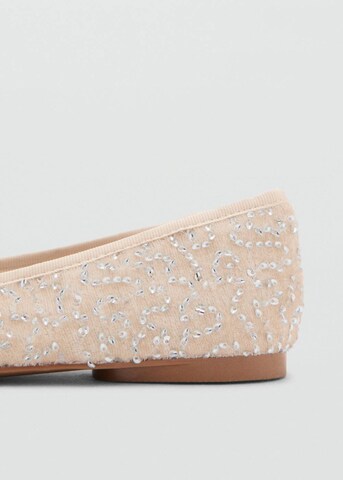 MANGO KIDS Ballet Flats in Pink