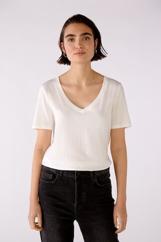 OUI T-Shirt 'CARLI' in Weiß