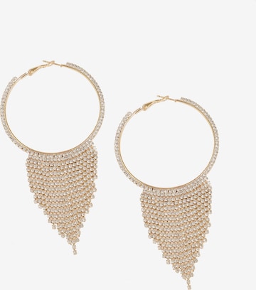 Cercei 'Jami' de la SOHI pe argintiu: față