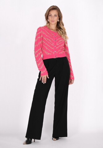 faina Knit cardigan in Pink