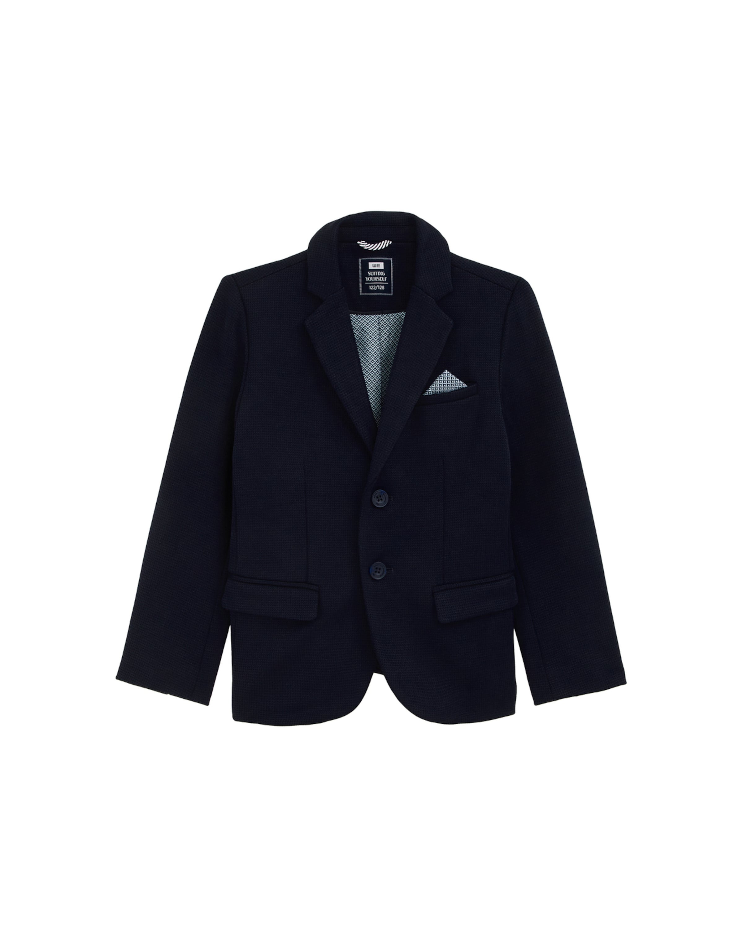 WE Fashion - Jaqueta em azul: frente