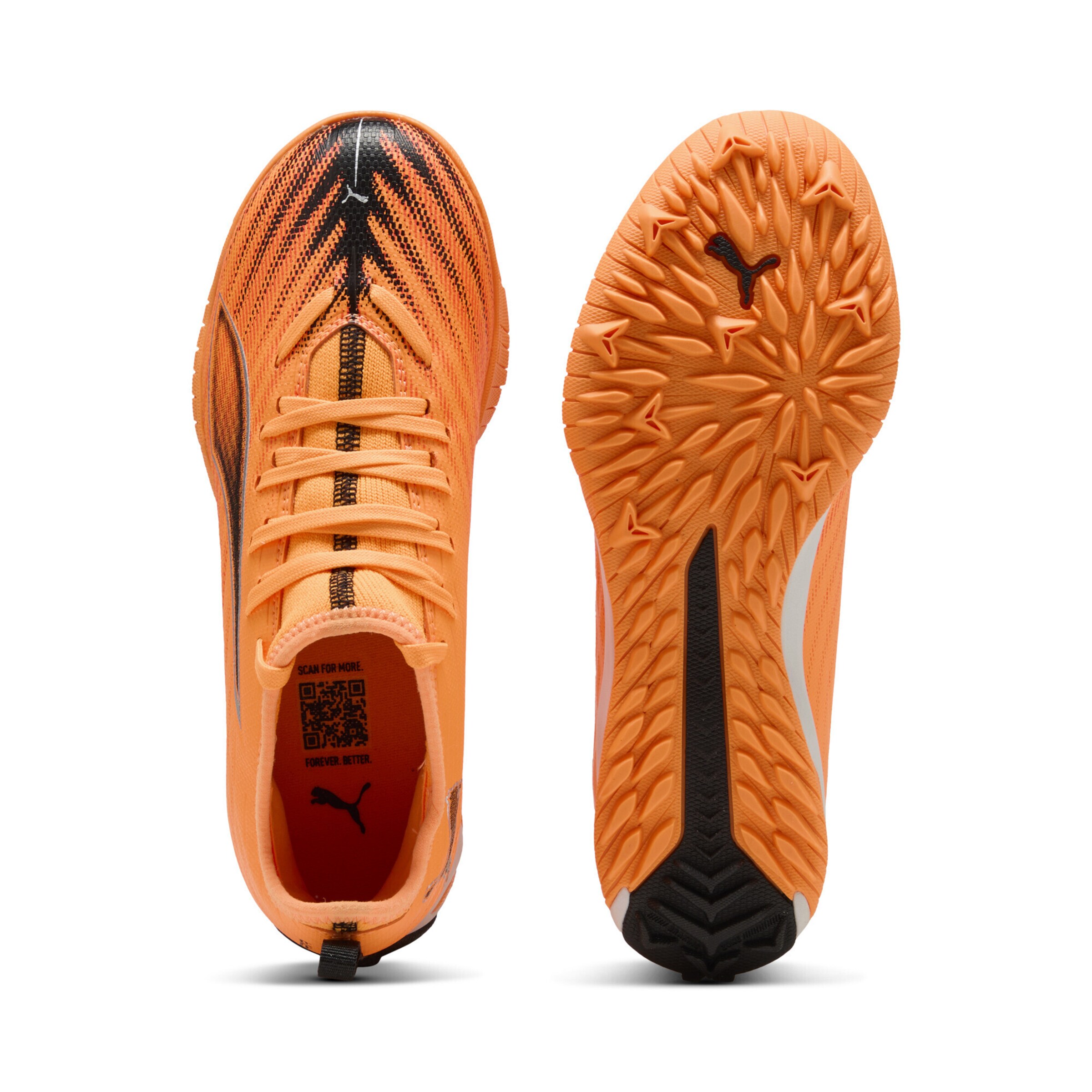 PUMA Sportschoen 'Ultra 6 Match' in Oranje